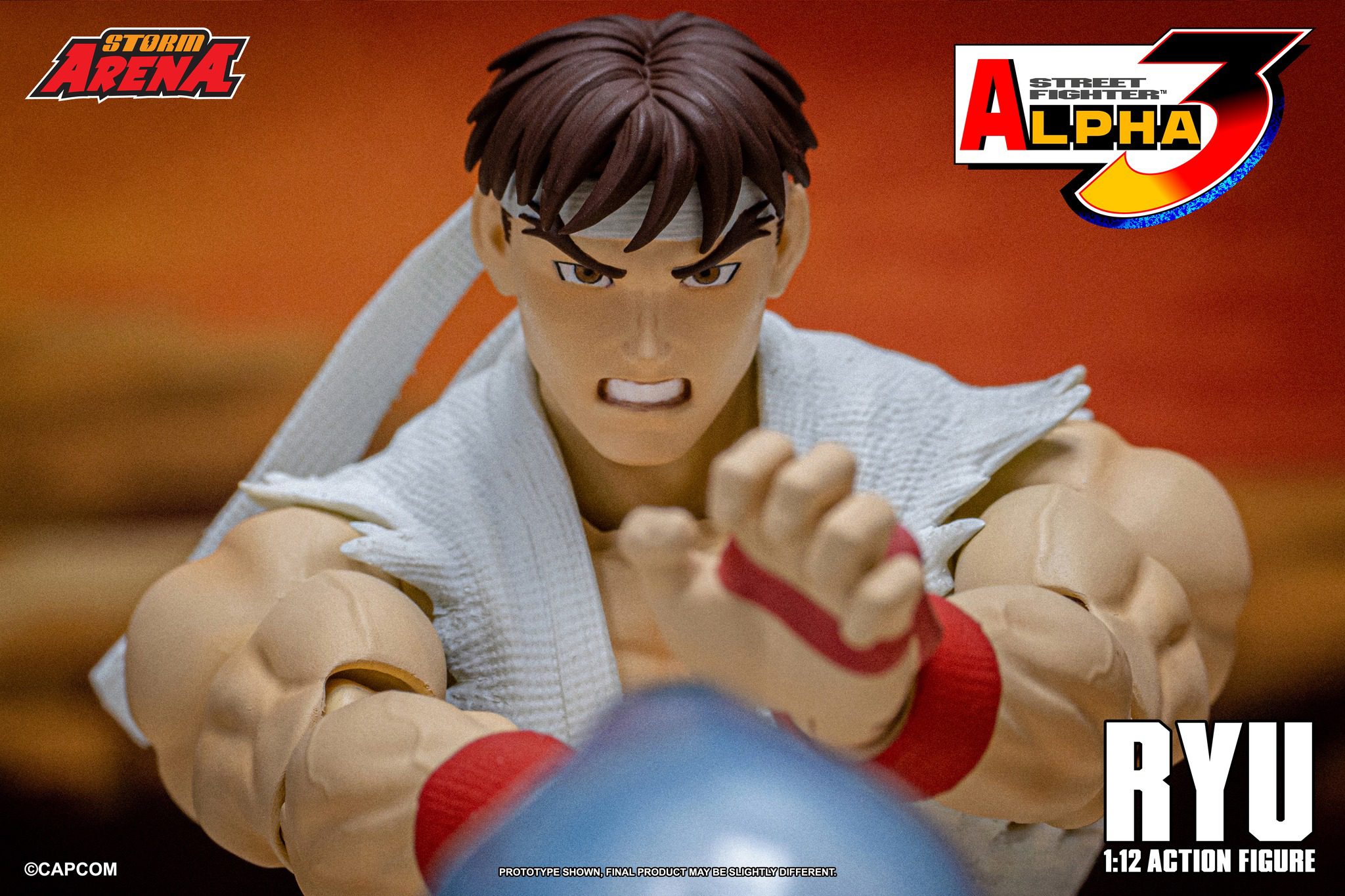 RYU - STREET FIGHTER ALPHA 3 - STORM ARENA - JOBY TOYS