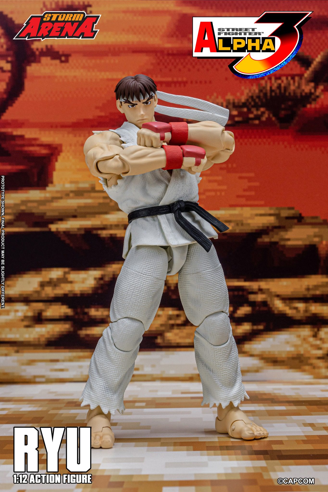RYU - STREET FIGHTER ALPHA 3 - STORM ARENA - JOBY TOYS